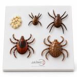 Life Cycle of Hard and Soft Tick Model